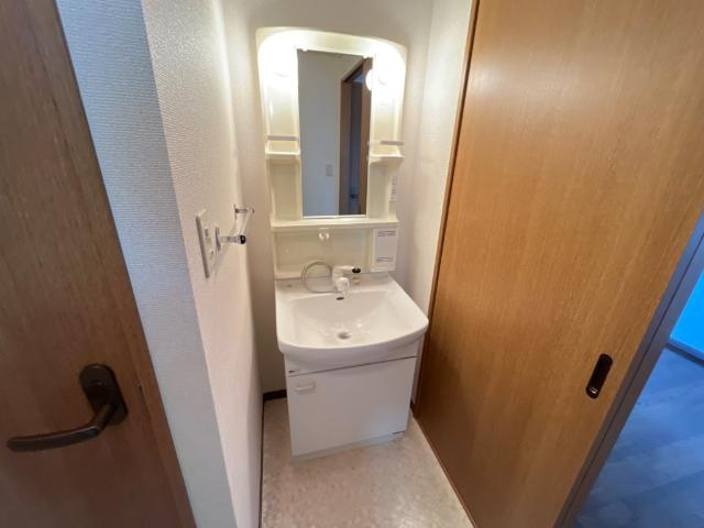 レスポワール太田の洗面所|洗面