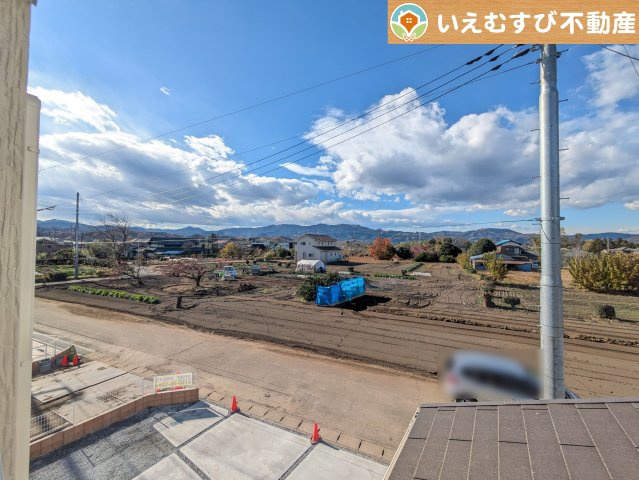 Livele Garden.S　寄居露梨子の展望|高い建物が無く開放感のある展望
バルコニーからの展望も開けていてのどかな景色が望めます。日当りも良いですね♪