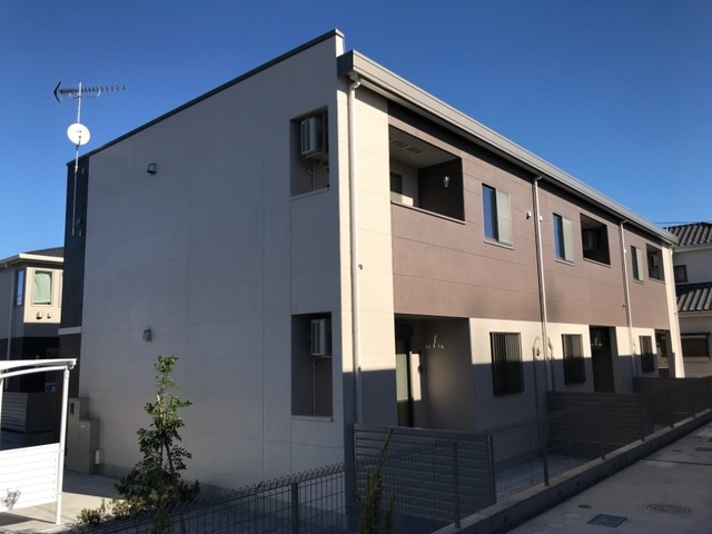 プレジールの外観|★角部屋★最上階★ネット無料★収納豊富★日当たり良好★