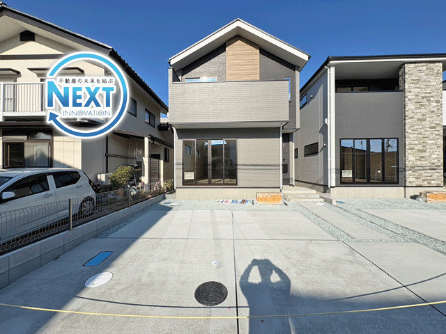 仙台市若林区上飯田2期　1号棟の外観