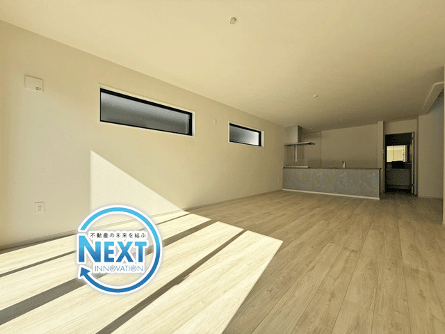 仙台市若林区上飯田2期　1号棟の居間・リビング