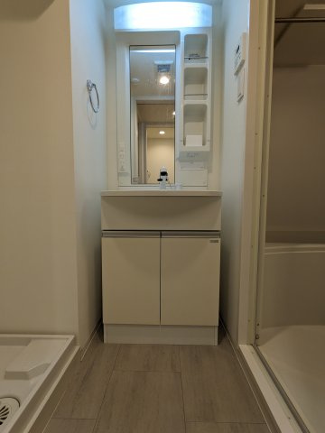 エルファーロ大井町の洗面所|コンパクトで使いやすい洗面所