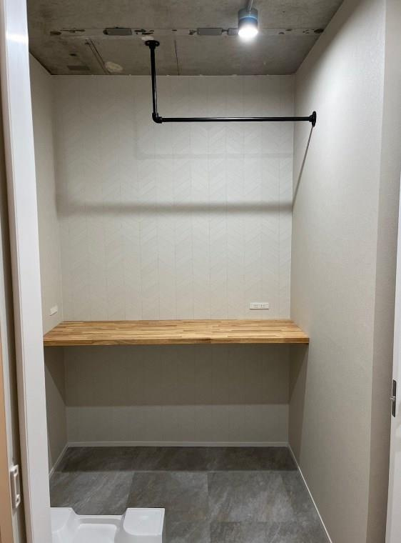 コンパクトで使いやすい洗面所