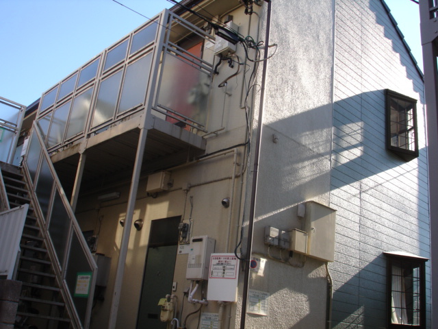 府中市白糸台２丁目のアパートの外観