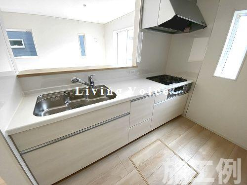 【キッチン】 | 【仲介手数料０円】平塚市南豊田第5　新築一戸建て　全2棟 | 平塚市南豊田第5　新築一戸建て　全2棟