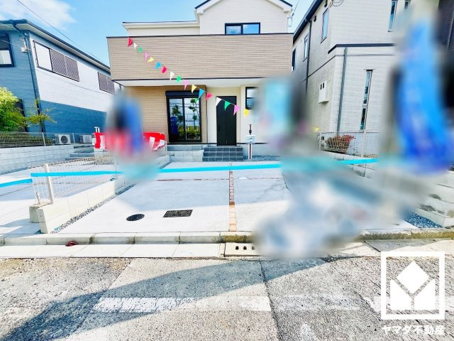 八幡市男山松里　第3　1号棟の駐車場