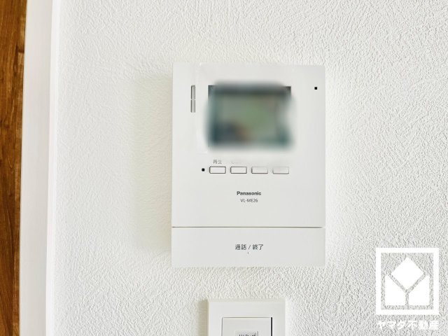 八幡市男山松里　第3　1号棟の防犯設備