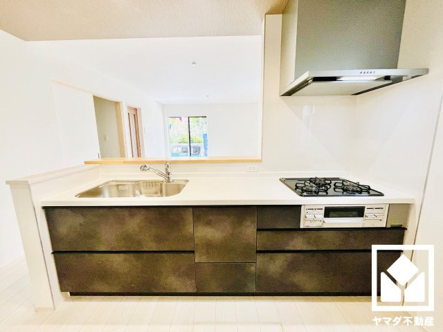 八幡市男山松里　第3　1号棟のキッチン