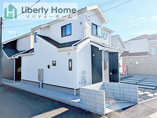 古河市諸川23-P1　新築戸建　1号棟の外観