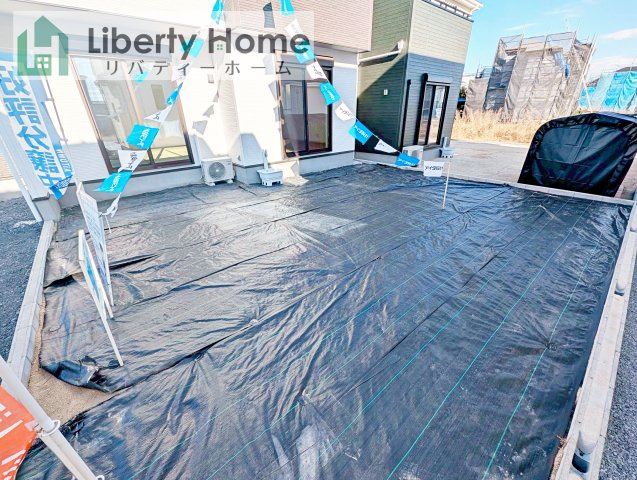 古河市諸川23-P1　新築戸建　1号棟の庭