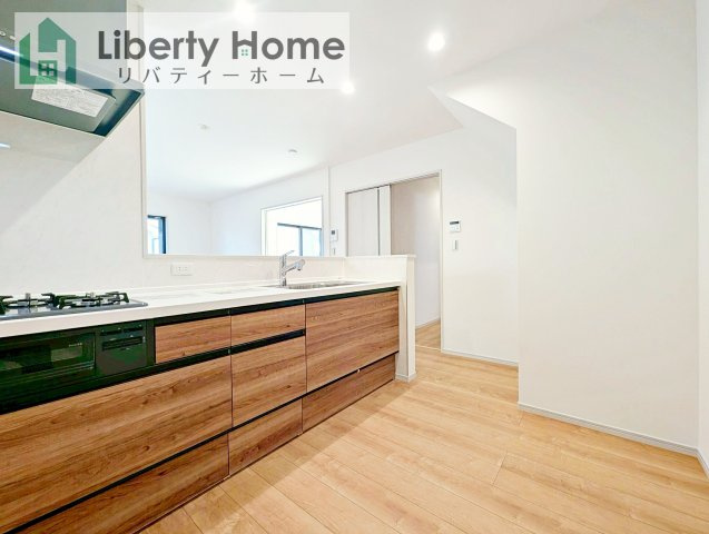 古河市諸川23-P1　新築戸建　1号棟のキッチン