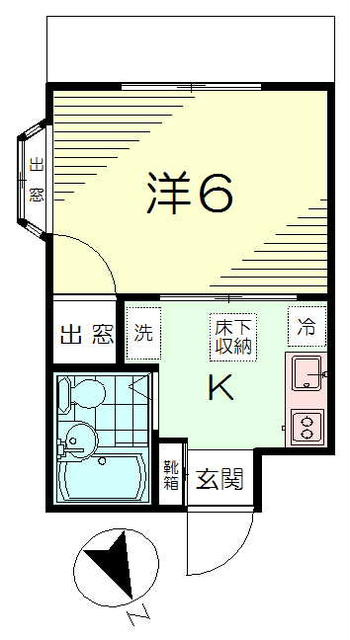 三橋ハイツ間取り図
