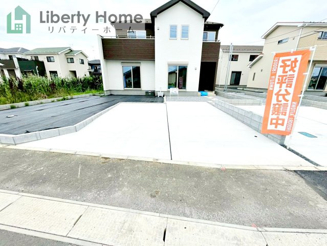 古河市諸川23-P1　新築戸建　7号棟の駐車場