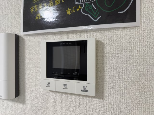 O-crest池田桃園のセキュリティ