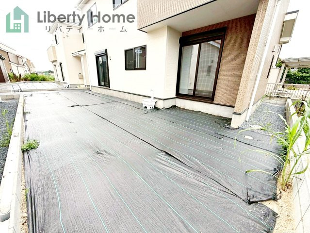 古河市諸川23-P1　新築戸建　9号棟の庭