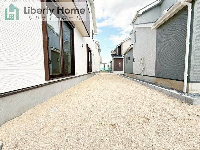 古河市諸川23-P1　新築戸建　13号棟の庭