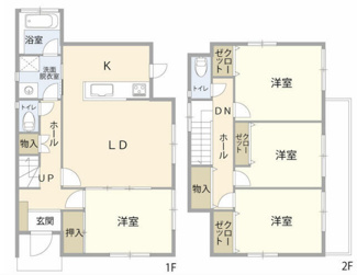 【間取り】 | 千葉市花見川区犢橋町　中古戸建