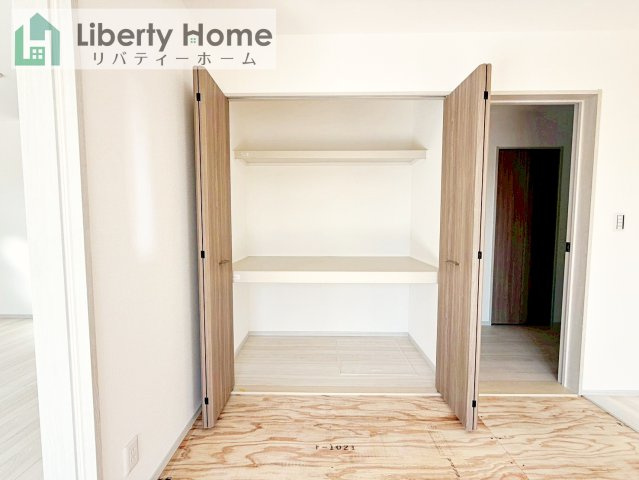 古河市諸川23-P1　新築戸建　14号棟の収納