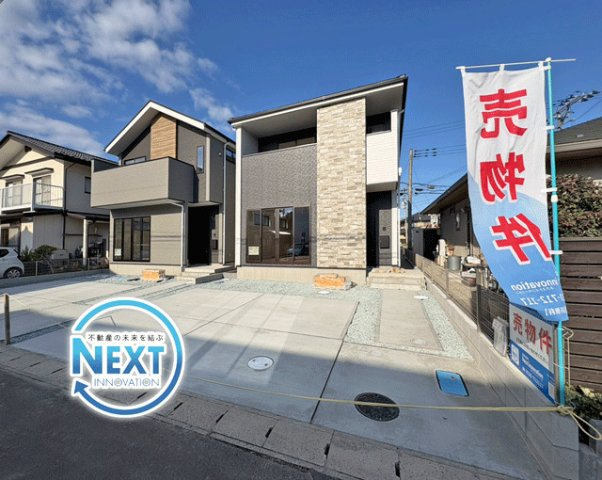 仙台市若林区上飯田2期　2号棟の外観