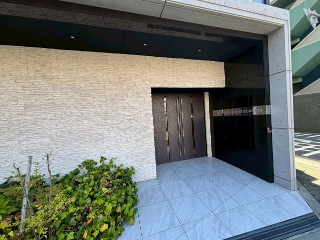 大阪市西区南堀江３丁目の賃貸マンションのエントランス