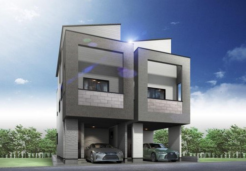 杉並区今川3丁目　高品質×車庫付　大型デザイン住宅　全2棟