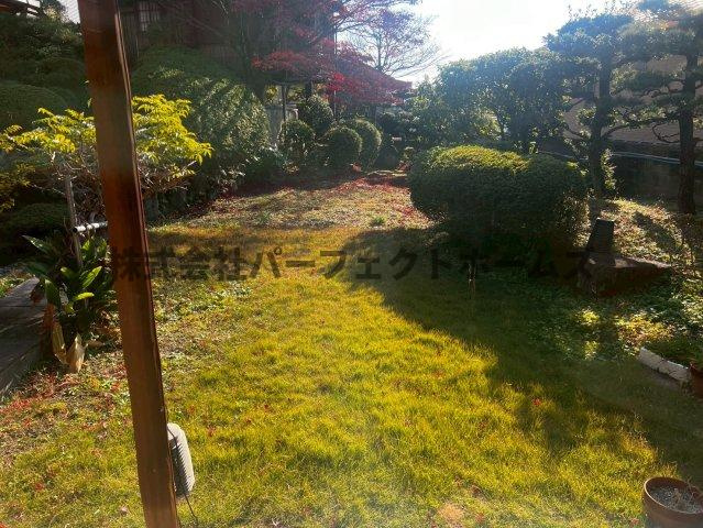 香里園東之町戸建　賃貸の庭|お庭で自由な時間を過ごせます