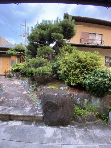香里園東之町戸建　賃貸の庭|お庭で自由な時間を過ごせます