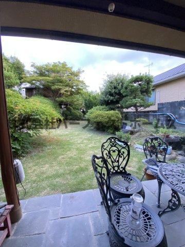 香里園東之町戸建　賃貸の庭|お庭の付いた物件です