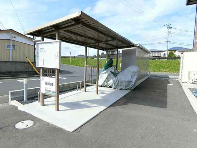 【その他共用部分】 | グランドール | 駐輪場です。