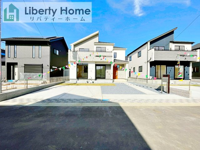 牛久市さくら台1丁目4期　新築戸建　1号棟の駐車場