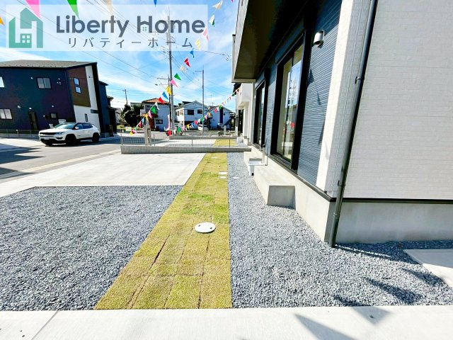 牛久市さくら台1丁目4期　新築戸建　2号棟の庭