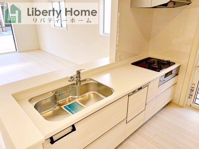 牛久市さくら台1丁目4期　新築戸建　2号棟のキッチン