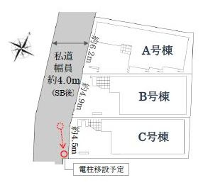 【区画図】 | 中野区沼袋２丁目　新築戸建て　C号棟 | 沼袋駅徒歩7分の立地に全3棟登場！