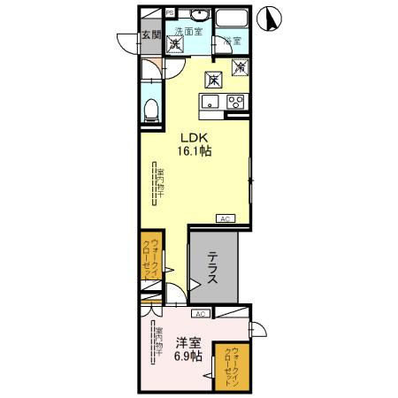 【間取り】 | D-GLANZ EAST