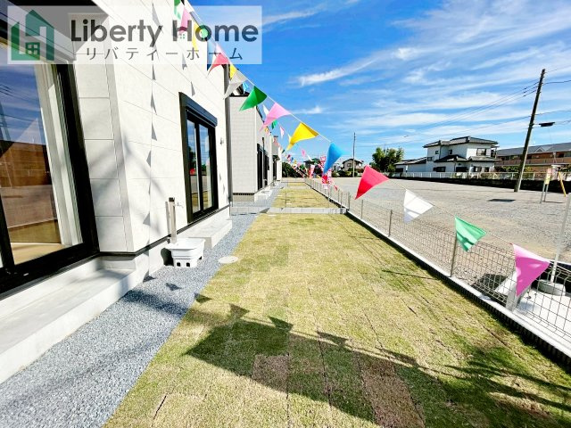 牛久市さくら台1丁目4期　新築戸建　6号棟の庭