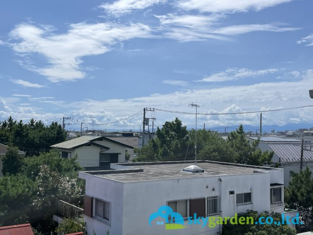 茅ヶ崎市出口町　中古戸建の展望|晴天時には箱根二子山方面を遠望