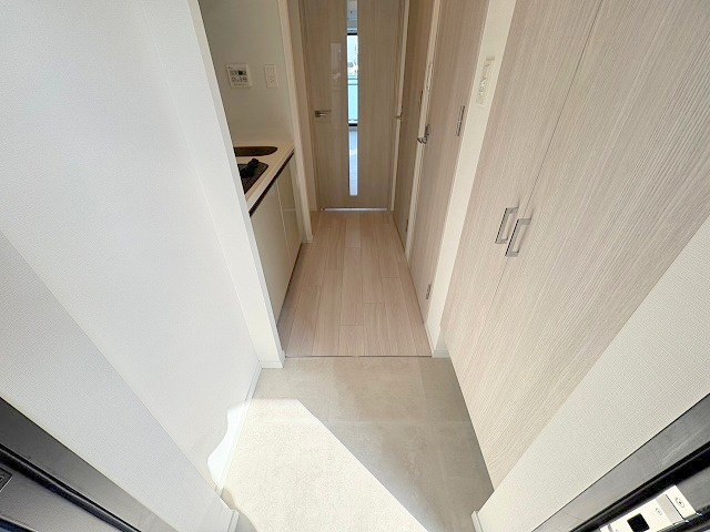 S‐RESIDENCE上新庄ascentの玄関