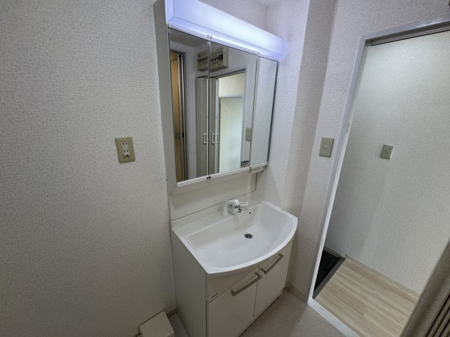 サンフラッツ南桜塚の独立洗面台
