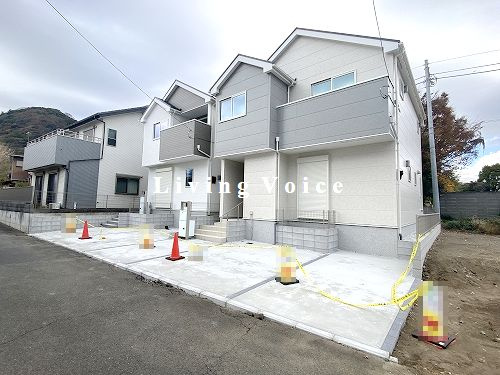 【外観パース】 | 【仲介手数料０円】大磯町高麗1丁目1期　新築一戸建て　全4棟 | 【仲介手数料０円】大磯町高麗1丁目1期　新築一戸建て　全4棟