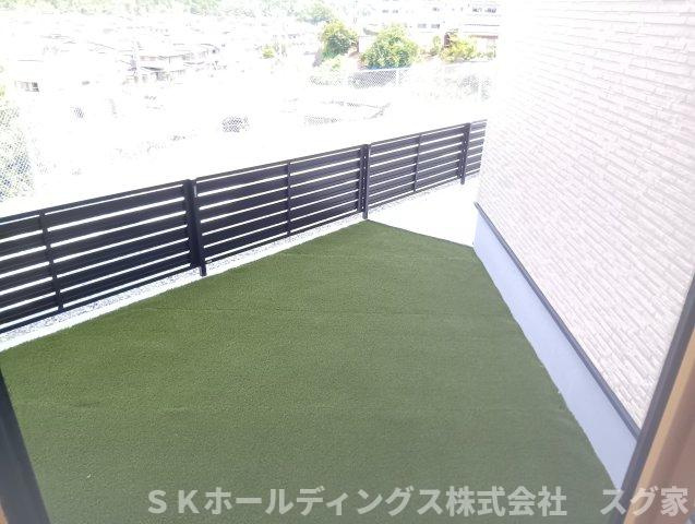 福知山市正明寺新築建売住宅の庭