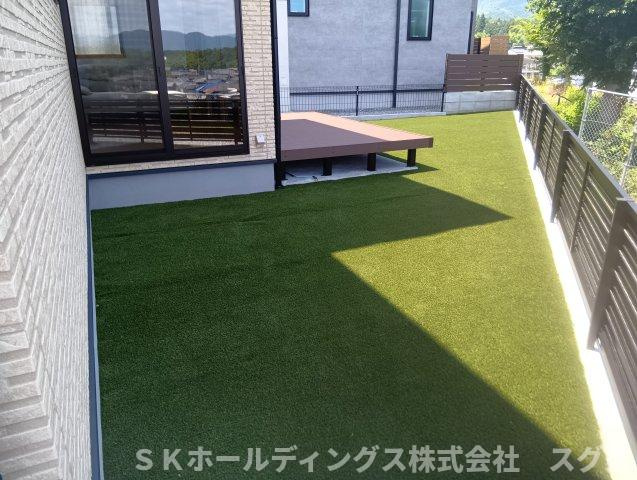 福知山市正明寺新築建売住宅の庭