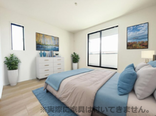 新築戸建・建売　大泉町吉田2期　GRAFARE　全2棟の洋室|写真はホームステージングにて作成しており、実際に家具は付いてきません。