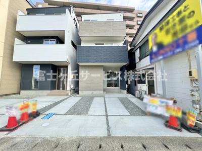 【外観パース】 | 静岡市駿河区小黒2丁目 3期 新築一戸建て 1号棟 | 外観パースです