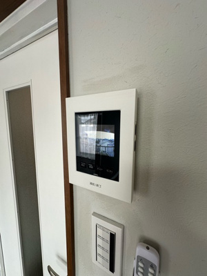 【セキュリティ】 | グランドール生田Ⅱ | 防犯対策に有効なカメラ付きインターホン！録画機能が付いているので留守中の訪問者まで確認できます♪