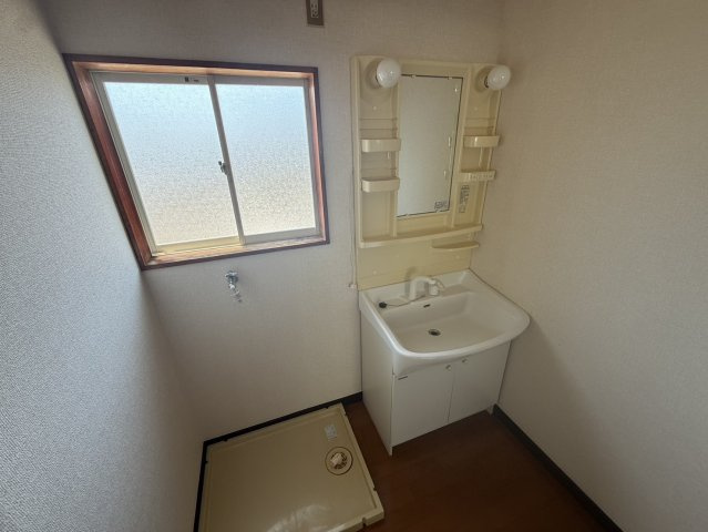 東松山ハイツAの洗面所