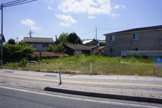斐川町富村　売土地　約114坪！　建築条件なしの外観