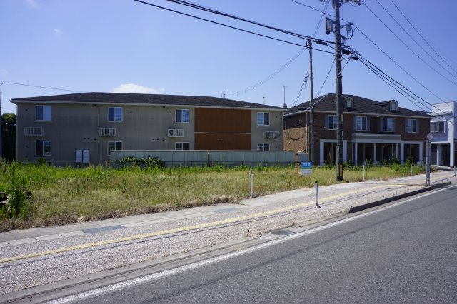斐川町富村　売土地　約114坪！　建築条件なしの外観