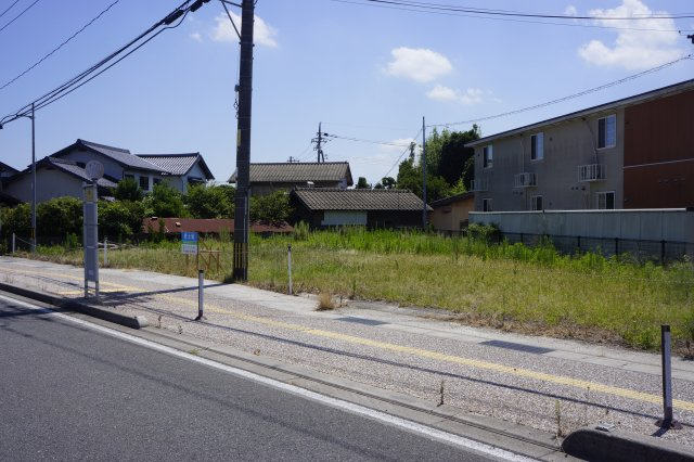 斐川町富村　売土地　約114坪！　建築条件なしの外観
