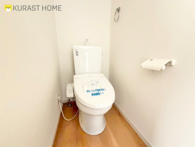 京都市西京区大枝西新林町3丁目　新築戸建のトイレ|トイレ（2階）