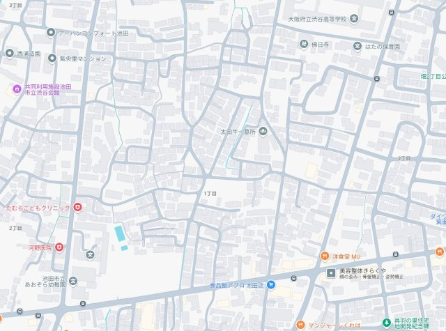29日(土)30日(日)現地ご見学可能！池田市畑　限定1邸の地図